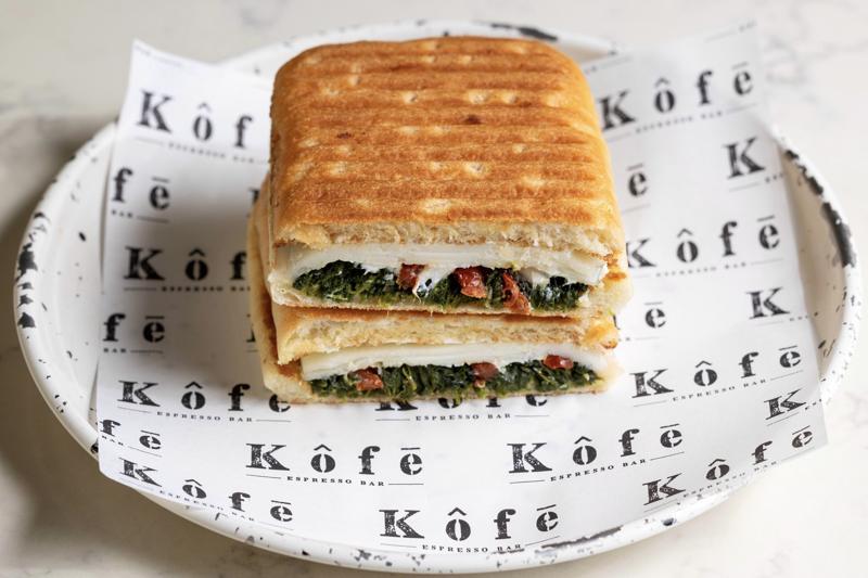 Spinach Feta Sandwich